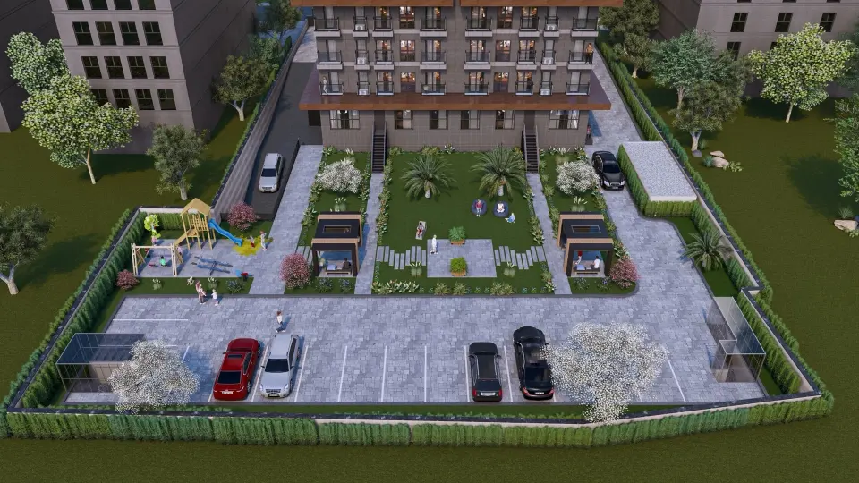 VERDORA Kozyatağı otopark ve yerleşim