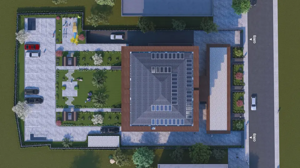VERDORA Kozyatağı vaziyet planı